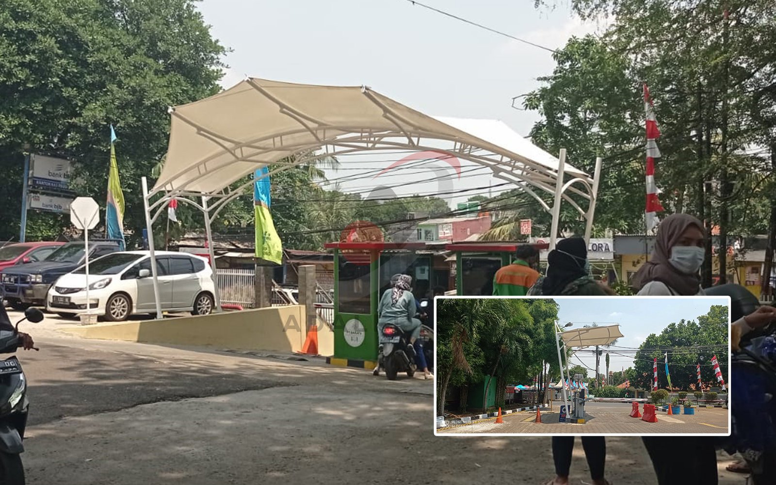 Entrance Gate RSUD Cibinong